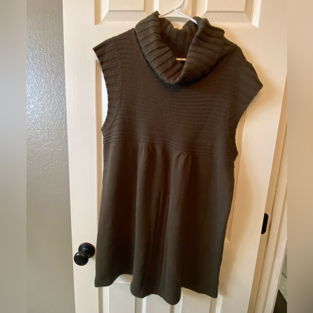 Olive Green knit dress